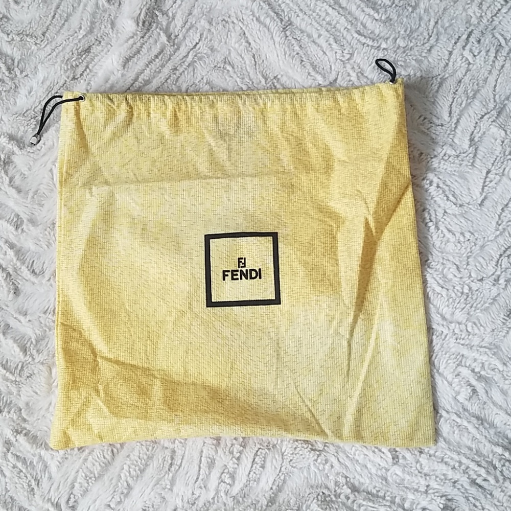 Authentic Fendi dust bag 13 1/2 x 13 1/2